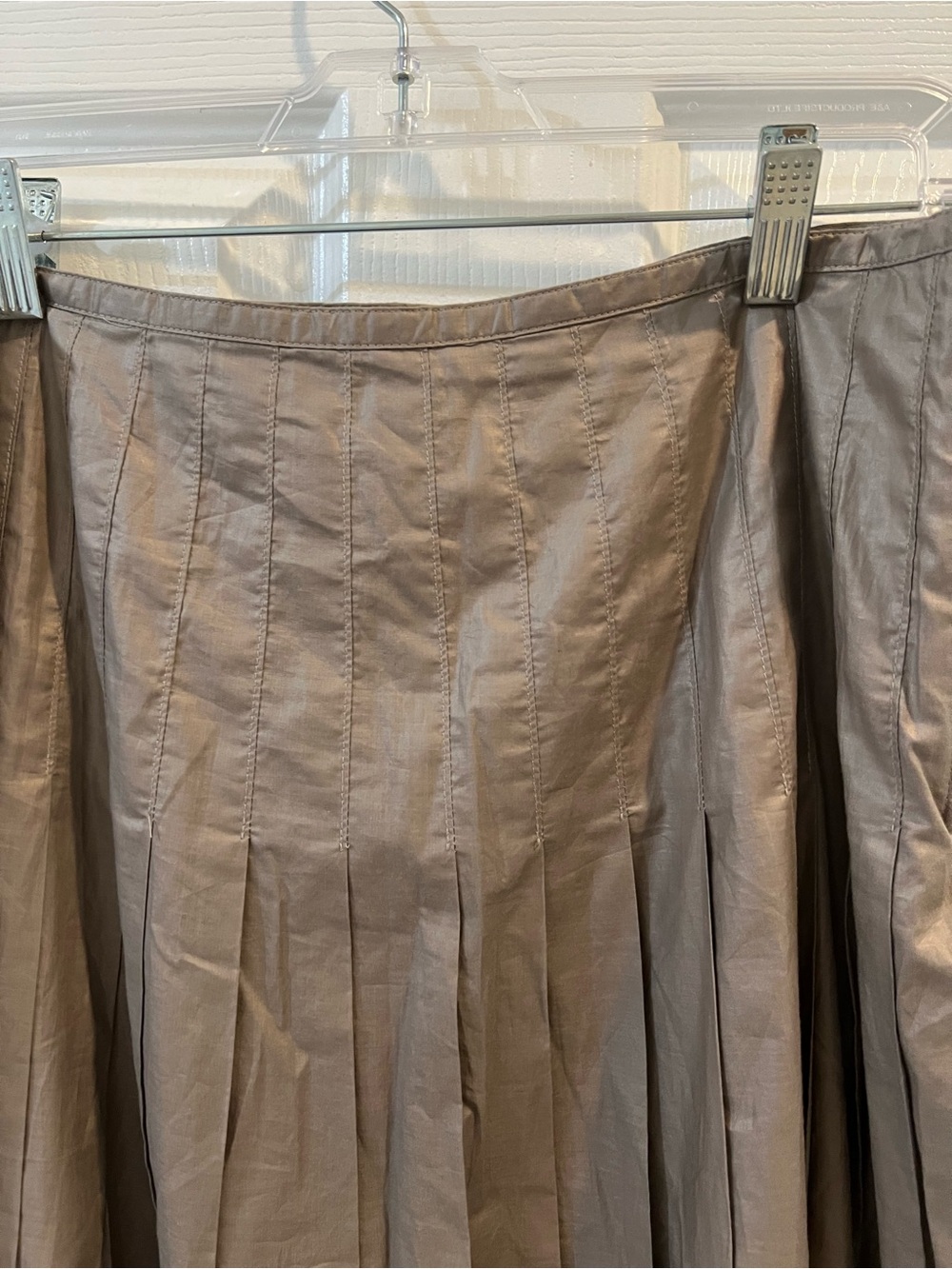 H&M Women's Taupe Crochet Maxi Skirt - Picture 6 of 6